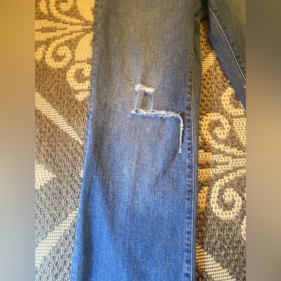 💙NEVER WORN | Express Modern Straight Super High Rise Jeans | Size 4R - Picture 11 of 12